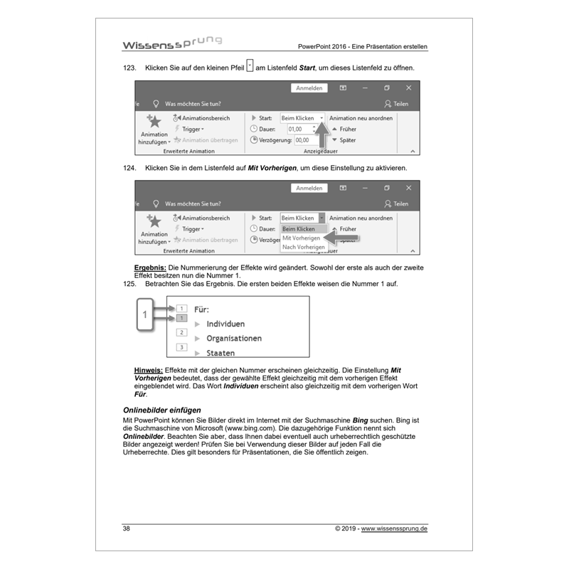 PowerPoint 2016 - Eine Präsentation erstellen - Anleitung - S0135-P – Bild 4