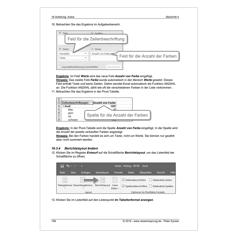 Excel 2016 - Aufbaukurs Teil 1 - S0138-P – Bild 8