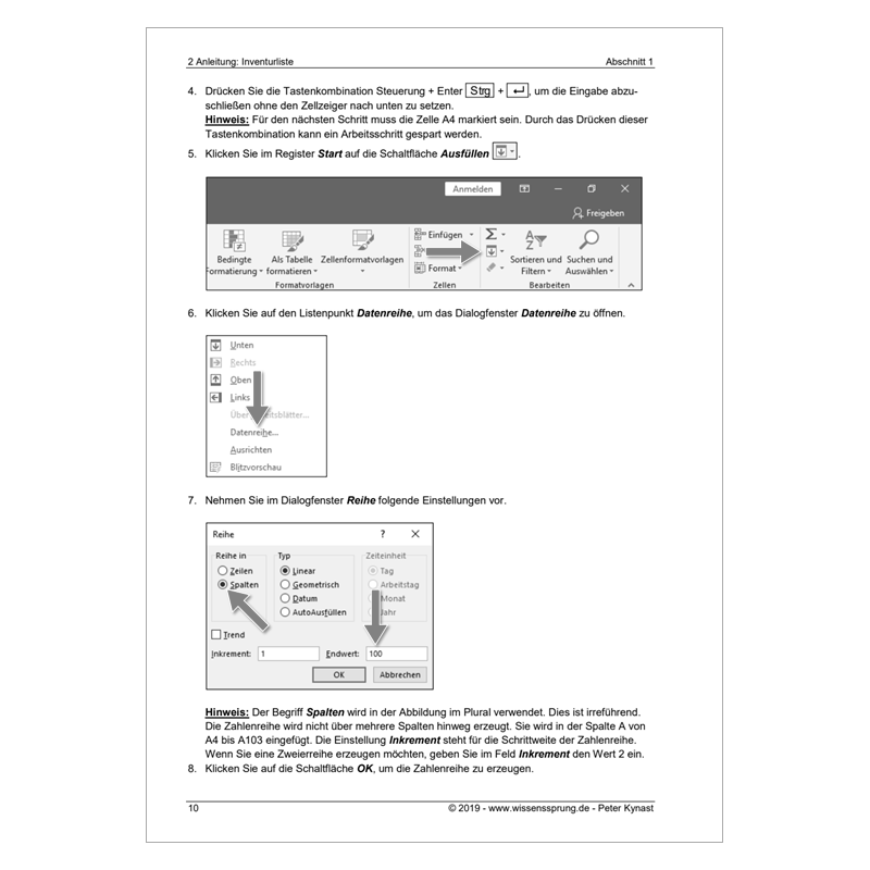 Excel 2016 - Aufbaukurs Teil 1 - S0138-P – Bild 2