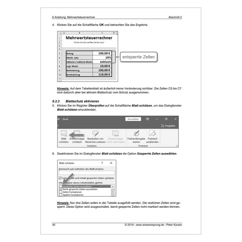 Excel 2016 - Aufbaukurs Teil 1 - S0138-P – Bild 4