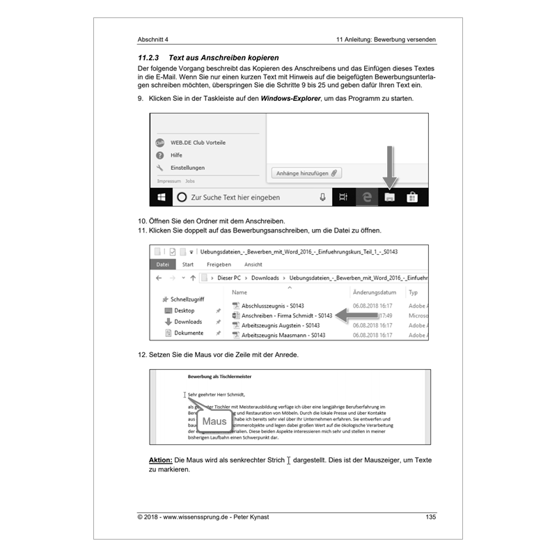 Bewerben mit Word 2016 - Einführungskurs Teil 1 - S0143-P – Bild 8