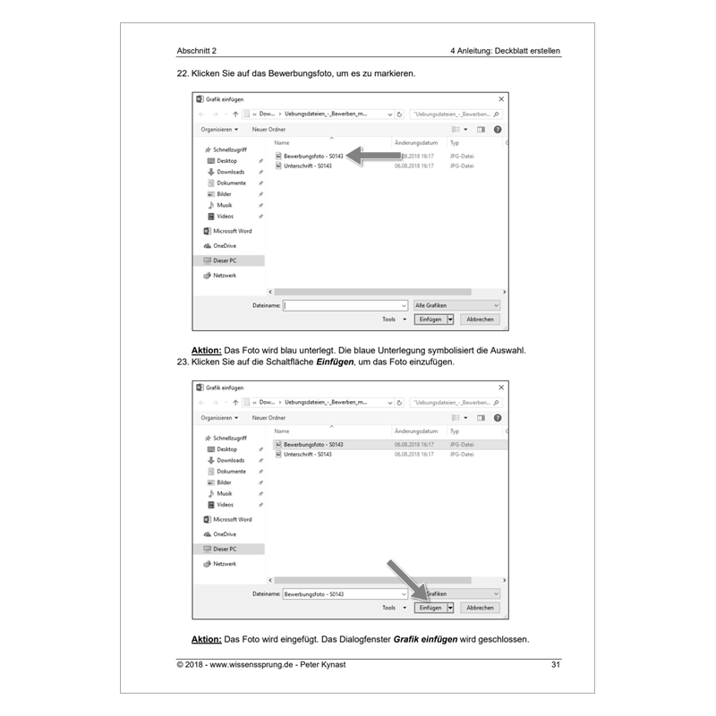 Bewerben mit Word 2016 - Einführungskurs Teil 1 - S0143-P – Bild 3