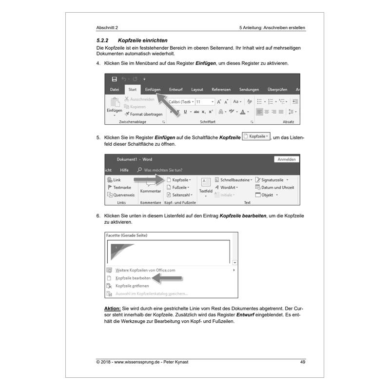 Bewerben mit Word 2016 - Einführungskurs Teil 1 - S0143-P – Bild 4