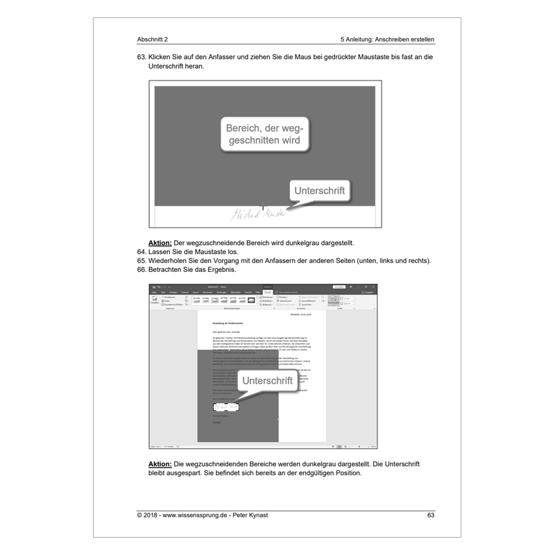 Bewerben mit Word 2016 - Einführungskurs Teil 1 - S0143-P – Bild 5