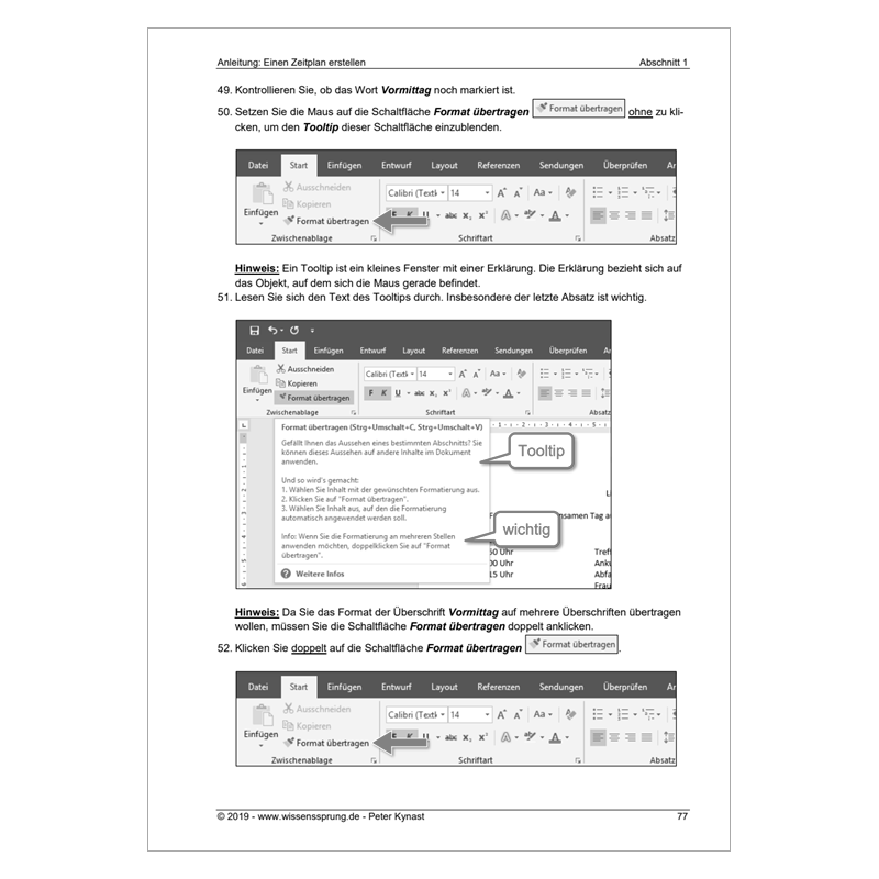 Word 2016 - Einführungskurs Teil 2 - S0183-P – Bild 6