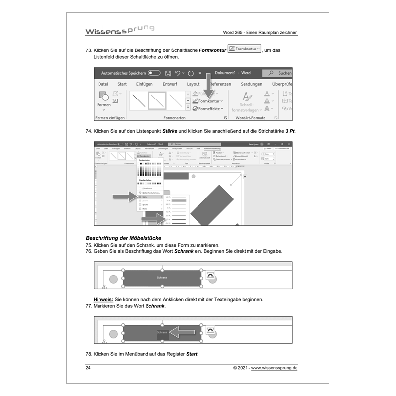 Word 365 - Einen Serienbrief erstellen - Anleitung - S0386-P – Bild 4
