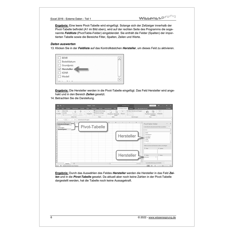 Excel 2016 - Externe Daten - Teil 1 - Anleitung - S0526-P – Bild 4