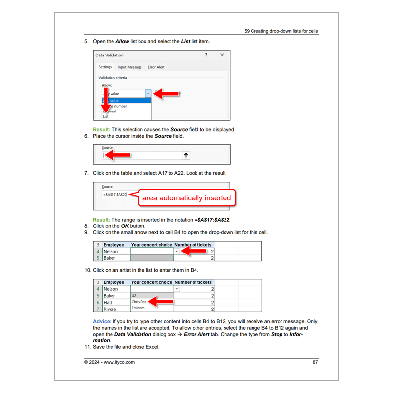 Excel 365 - 100 Tips + Tricks - Part 1 - S0654-P – Bild 6